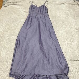 Express spaghetti strap gown lavender